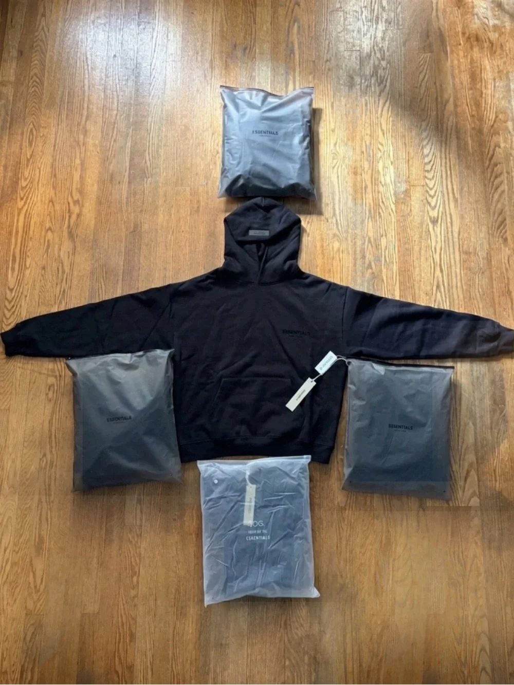 Essentials Men Sweater in Black